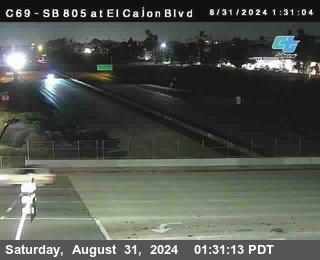 SB 805 at El Cajon Blvd (On Ramp)