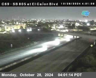 SB 805 at El Cajon Blvd (On Ramp)