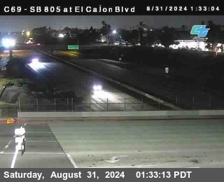 SB 805 at El Cajon Blvd (On Ramp)