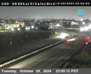 SB 805 at El Cajon Blvd (On Ramp)