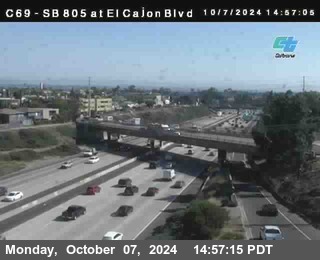 SB 805 at El Cajon Blvd (On Ramp)