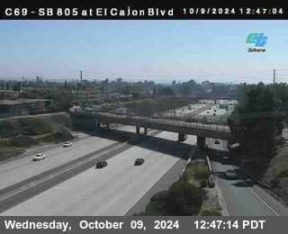 SB 805 at El Cajon Blvd (On Ramp)