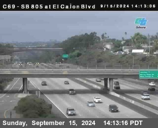 SB 805 at El Cajon Blvd (On Ramp)