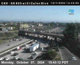 SB 805 at El Cajon Blvd (On Ramp)