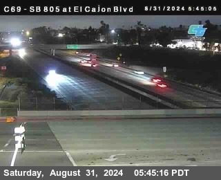 SB 805 at El Cajon Blvd (On Ramp)