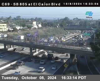 SB 805 at El Cajon Blvd (On Ramp)