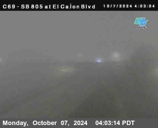 SB 805 at El Cajon Blvd (On Ramp)