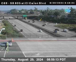 SB 805 at El Cajon Blvd (On Ramp)