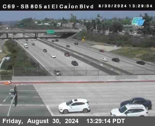 SB 805 at El Cajon Blvd (On Ramp)