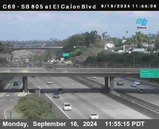 SB 805 at El Cajon Blvd (On Ramp)