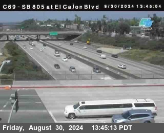 SB 805 at El Cajon Blvd (On Ramp)