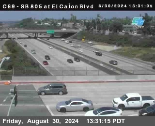 SB 805 at El Cajon Blvd (On Ramp)