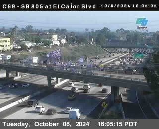 SB 805 at El Cajon Blvd (On Ramp)