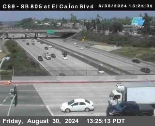 SB 805 at El Cajon Blvd (On Ramp)