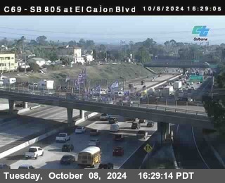 SB 805 at El Cajon Blvd (On Ramp)