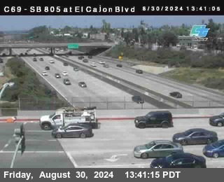 SB 805 at El Cajon Blvd (On Ramp)