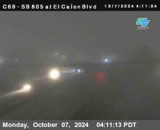 SB 805 at El Cajon Blvd (On Ramp)