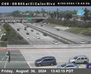 SB 805 at El Cajon Blvd (On Ramp)