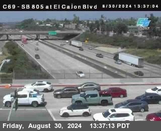 SB 805 at El Cajon Blvd (On Ramp)