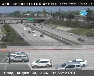 SB 805 at El Cajon Blvd (On Ramp)