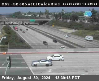 SB 805 at El Cajon Blvd (On Ramp)