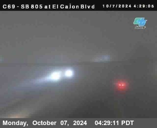 SB 805 at El Cajon Blvd (On Ramp)