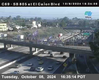 SB 805 at El Cajon Blvd (On Ramp)