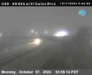 SB 805 at El Cajon Blvd (On Ramp)