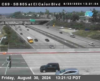 SB 805 at El Cajon Blvd (On Ramp)