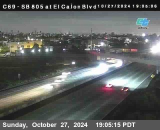 SB 805 at El Cajon Blvd (On Ramp)