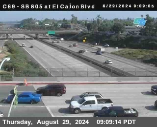 SB 805 at El Cajon Blvd (On Ramp)