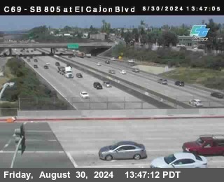 SB 805 at El Cajon Blvd (On Ramp)