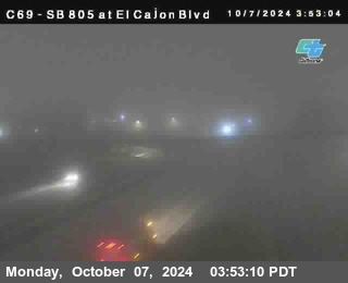 SB 805 at El Cajon Blvd (On Ramp)