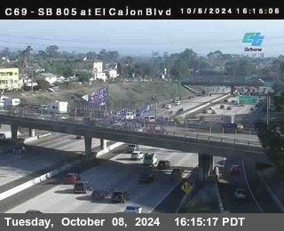 SB 805 at El Cajon Blvd (On Ramp)