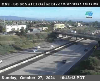 SB 805 at El Cajon Blvd (On Ramp)