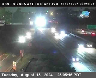 SB 805 at El Cajon Blvd (On Ramp)