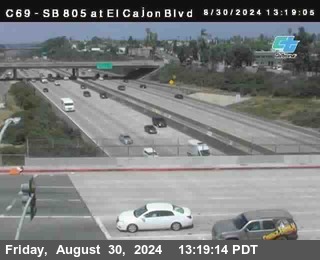 SB 805 at El Cajon Blvd (On Ramp)