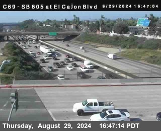 SB 805 at El Cajon Blvd (On Ramp)