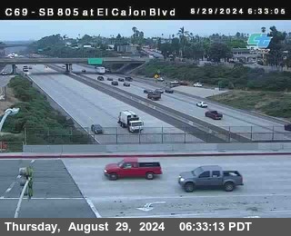 SB 805 at El Cajon Blvd (On Ramp)