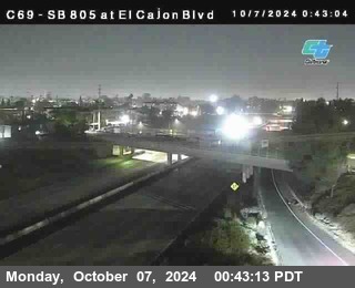 SB 805 at El Cajon Blvd (On Ramp)