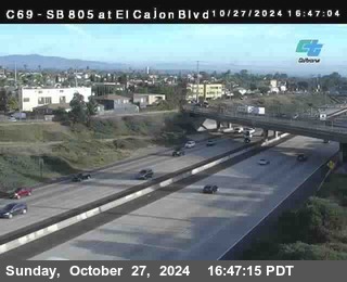 SB 805 at El Cajon Blvd (On Ramp)