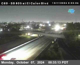 SB 805 at El Cajon Blvd (On Ramp)