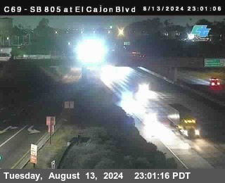 SB 805 at El Cajon Blvd (On Ramp)