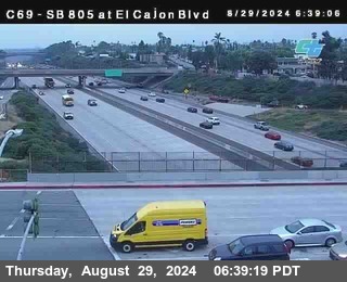 SB 805 at El Cajon Blvd (On Ramp)