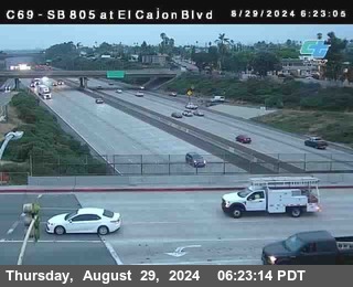 SB 805 at El Cajon Blvd (On Ramp)