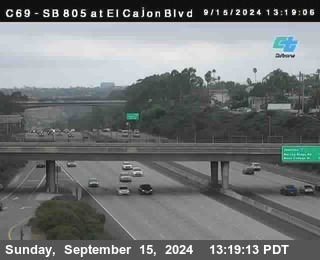 SB 805 at El Cajon Blvd (On Ramp)