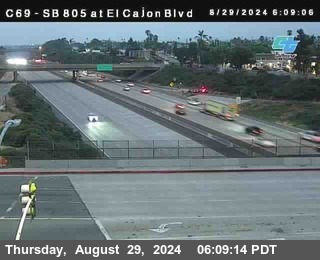 SB 805 at El Cajon Blvd (On Ramp)