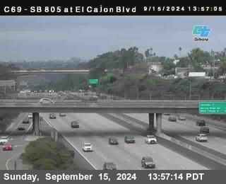 SB 805 at El Cajon Blvd (On Ramp)