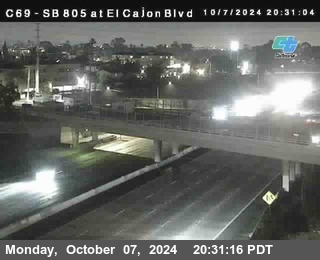 SB 805 at El Cajon Blvd (On Ramp)