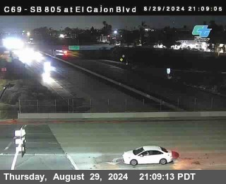 SB 805 at El Cajon Blvd (On Ramp)